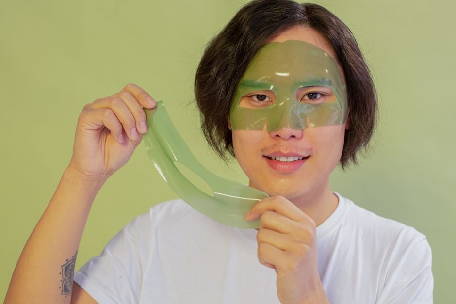 4. Máscara facial de efeito frio (cooling mask)